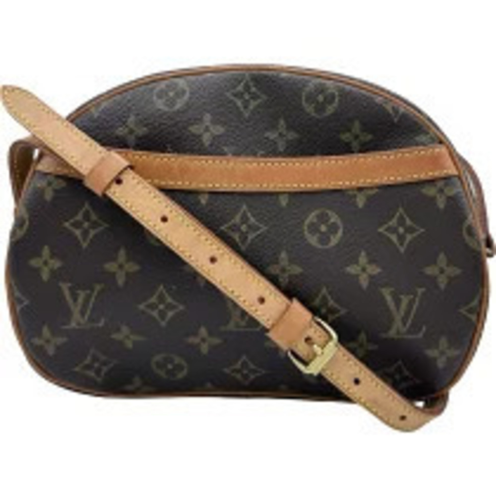 Louis Vuitton Blois Brown Monogram Canvas Shoulder Bag